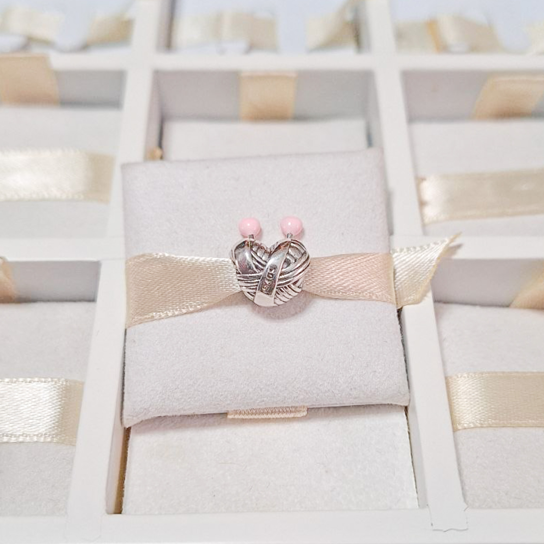 Charm Corazón Estambre Amo Tejer