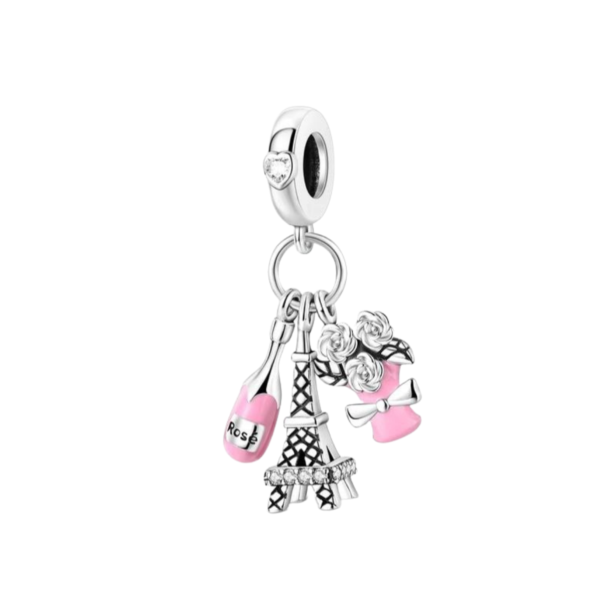 Charm Torre Eiffel, Flores Y Champagne