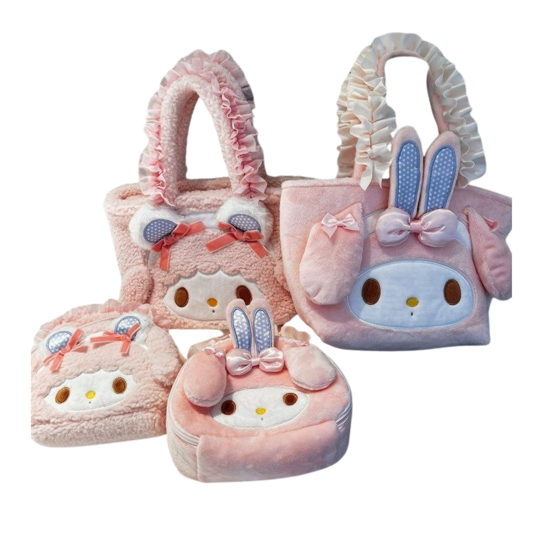 Bolsa My Melody Con Olanes Rosa