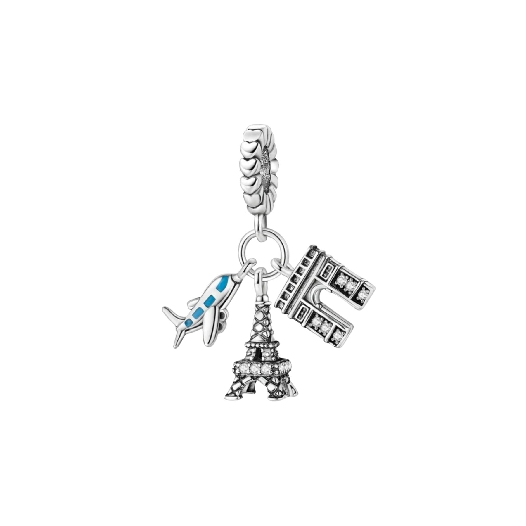 Charm Torre Eiffel, Arco Del Triunfo Y Avión