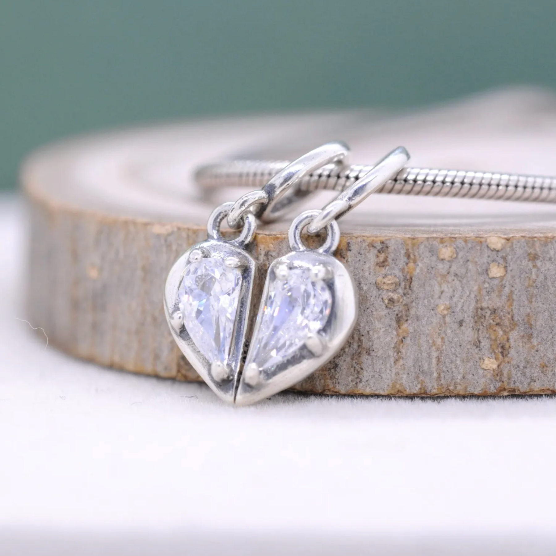 Charm Corazón Mamá E Hija