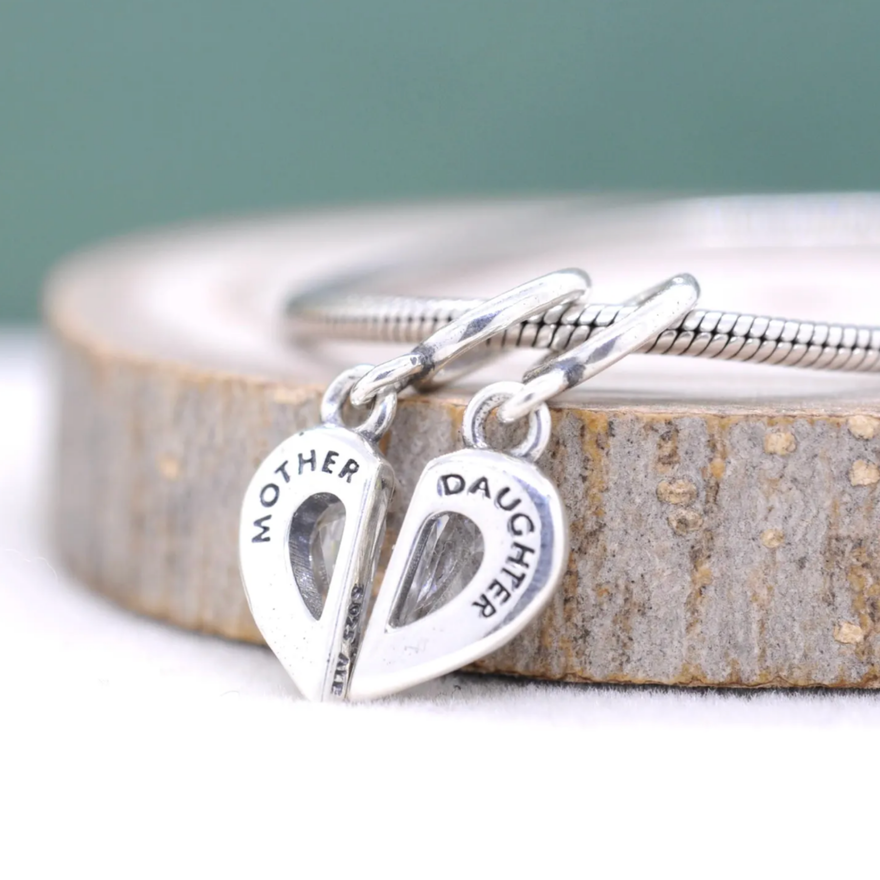 Charm Corazón Mamá E Hija