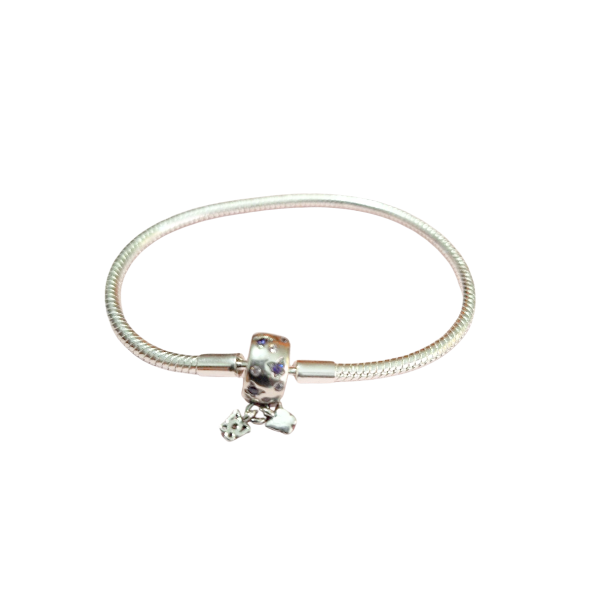 Brazalete Broche Cristales Mariposas
