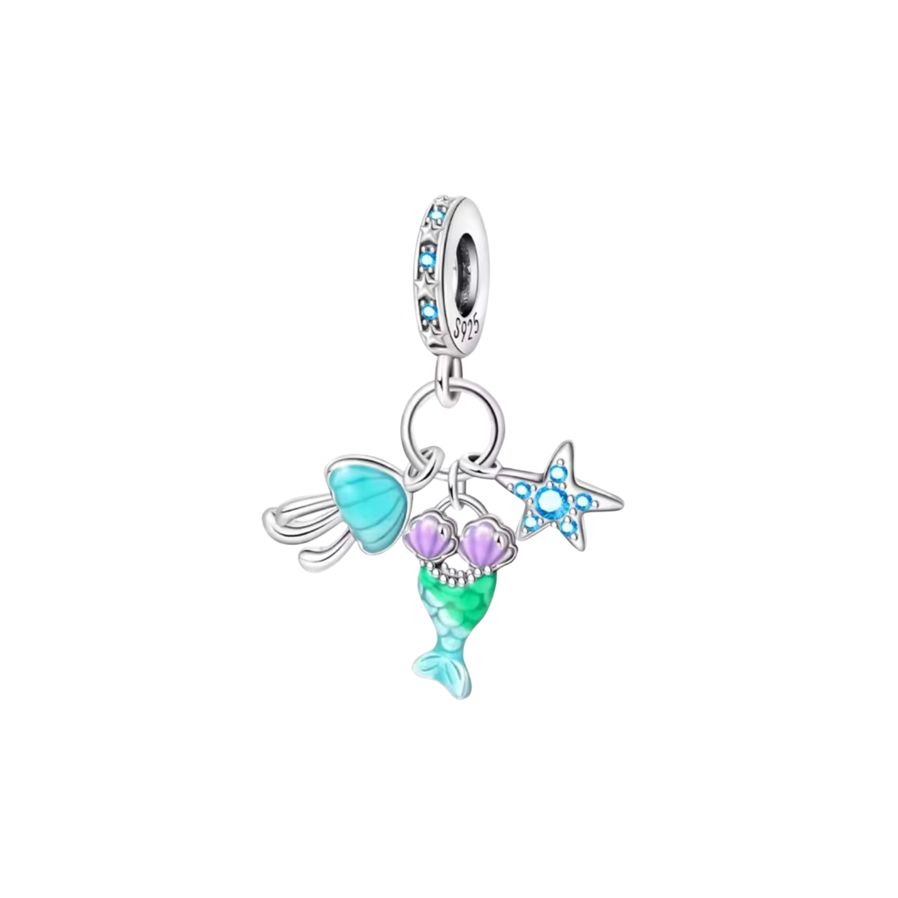 Charm Vestido Sirena Y Estrella
