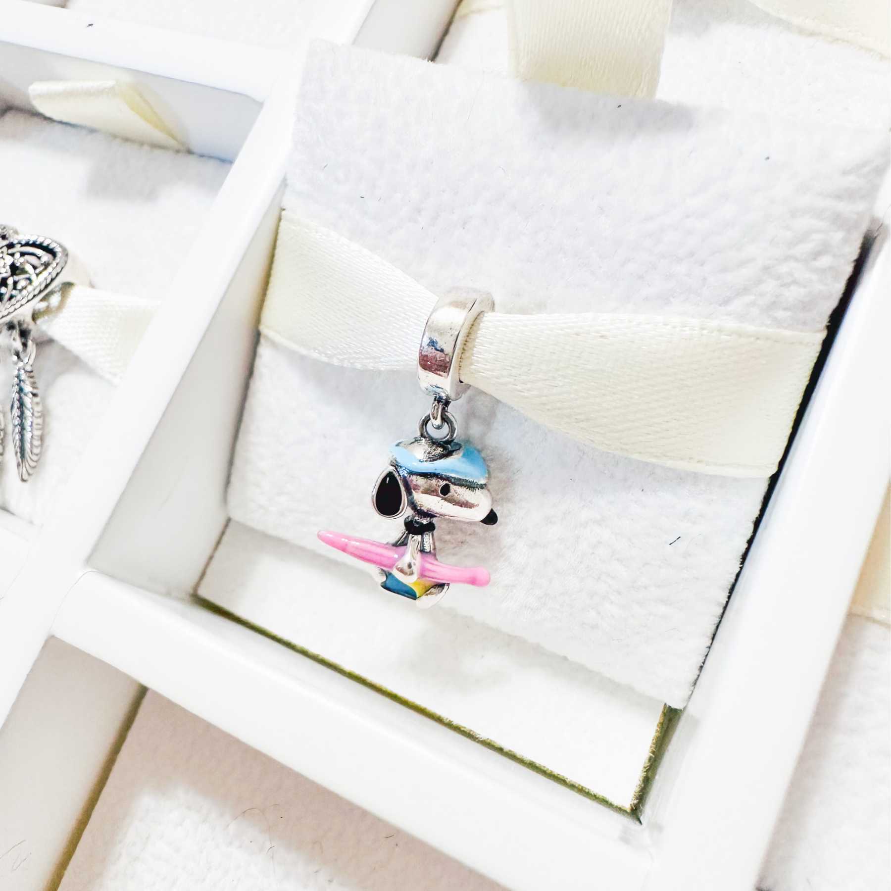 Charm Snoopy Sombrilla De Verano