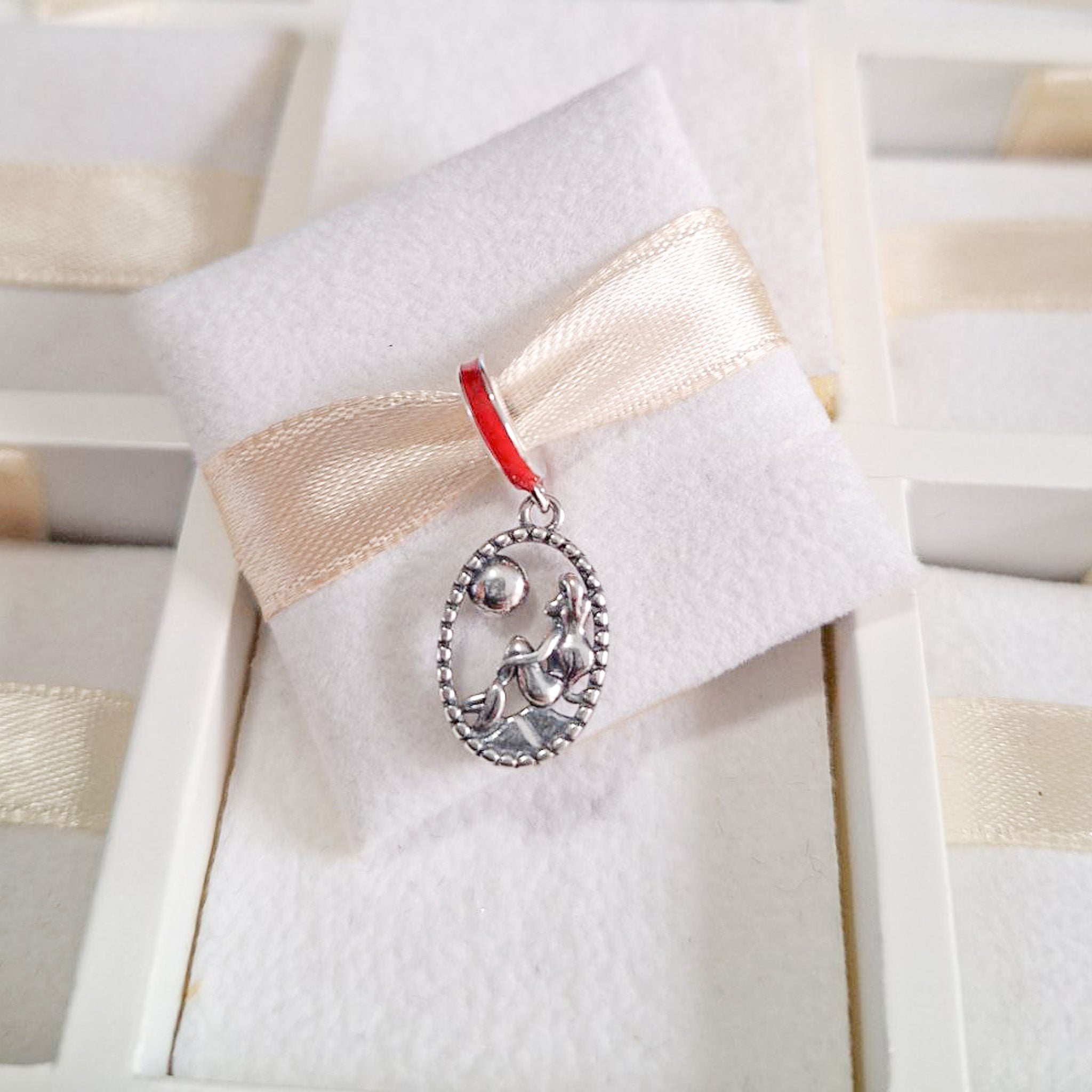 Charm Colgante La Sirenita Con Perla
