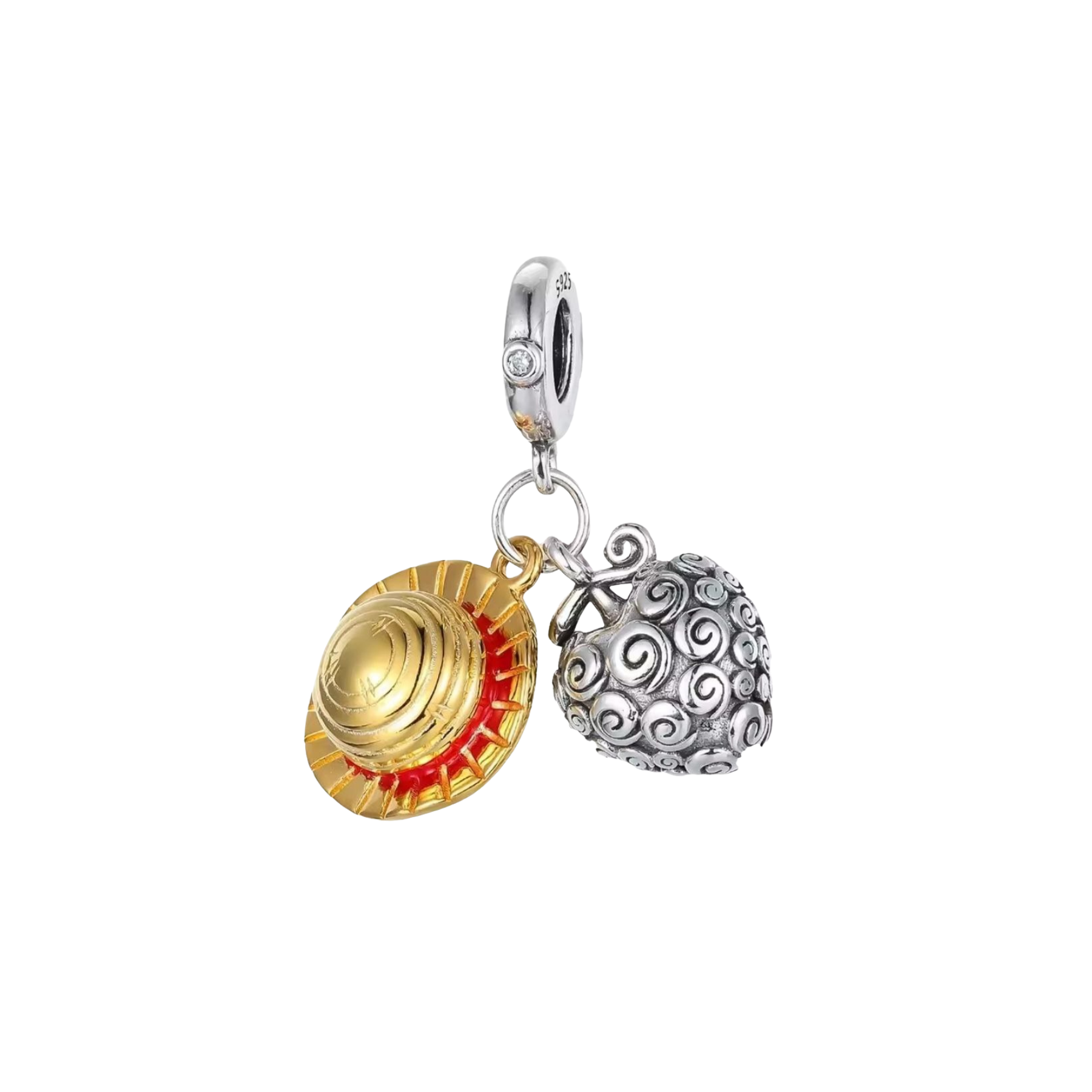 Charm One Piece Sombrero Y Corazón