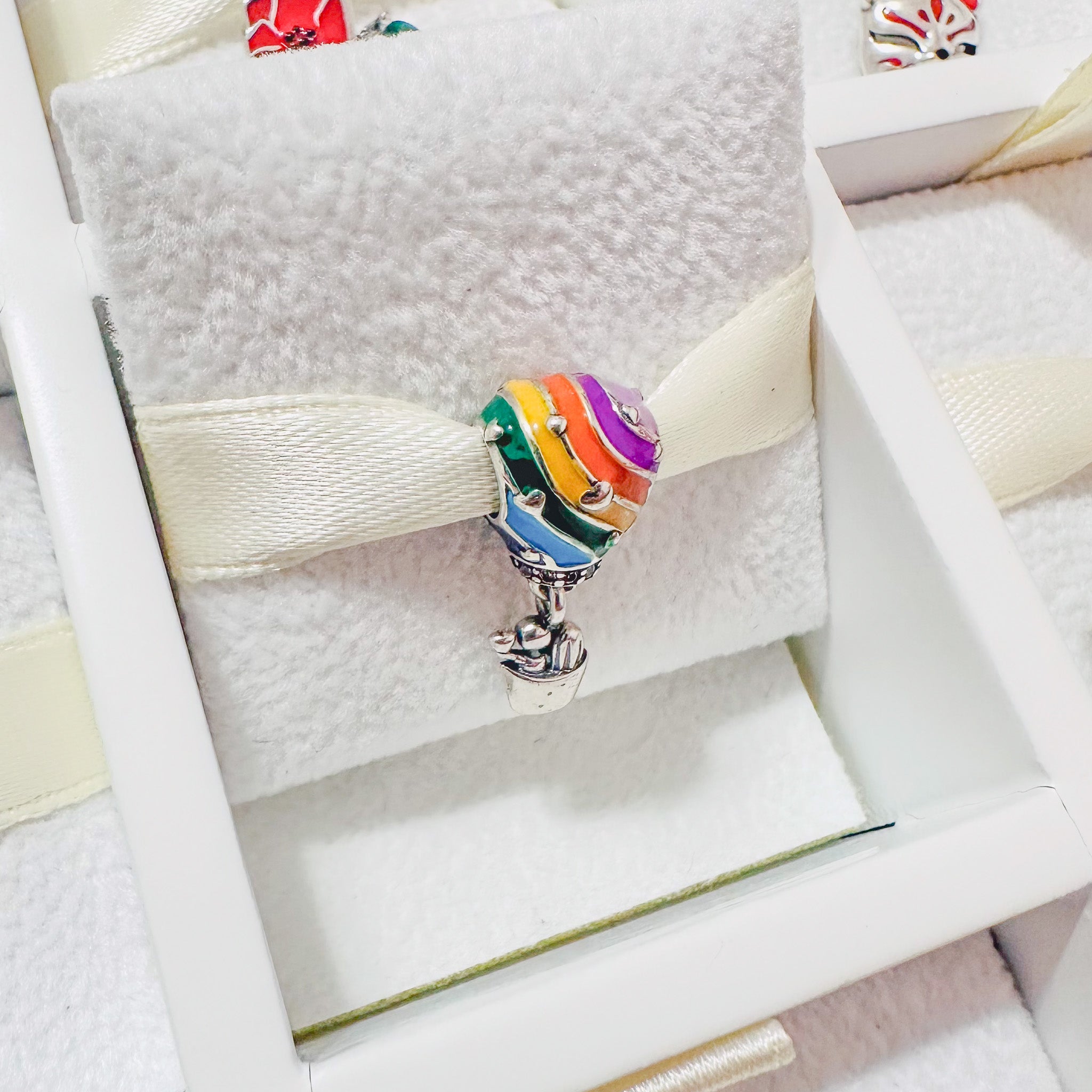 Charm Globo Aéreo Colores Con Pareja