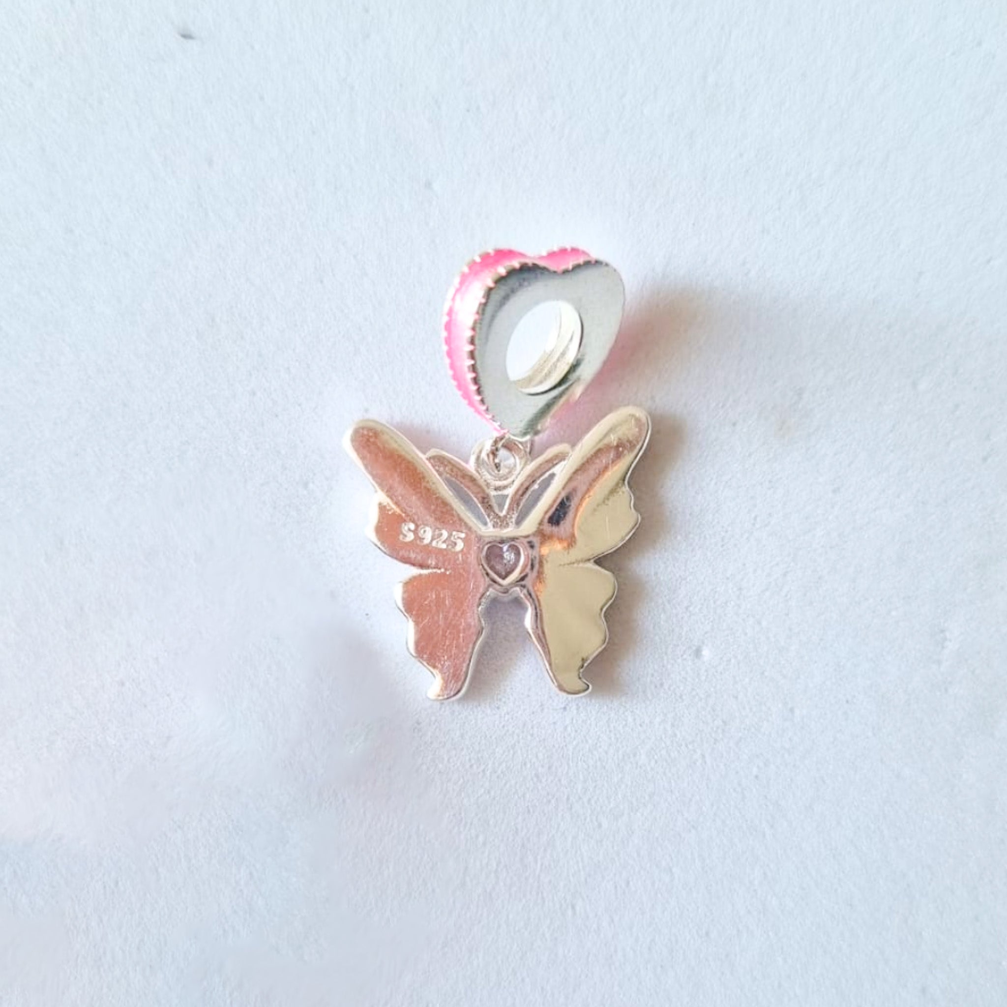 Charm Amuleto Princesa Ninfa Rosa Brillante