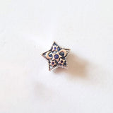 Cargar imagen en la galería, Charm Estrella Con Lunas Y Estrellas Azules