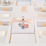 Cargar imagen en la galería, Charm Corazón, Mariposa, Símbolo Amor Y Paz