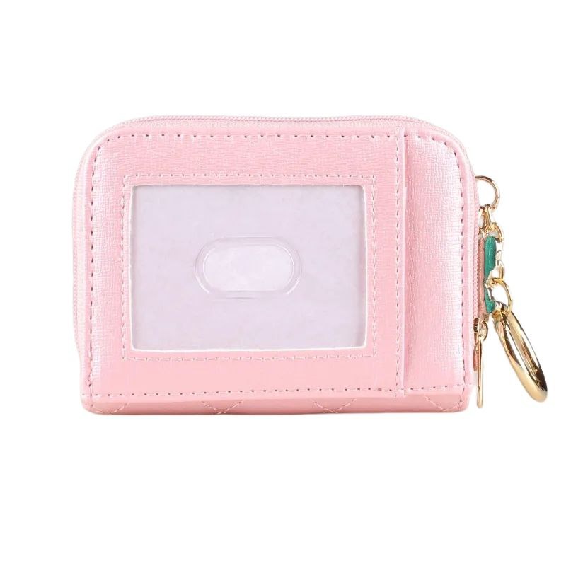 Cartera Monedero Polly Pocket Rosa/Azul y Dije