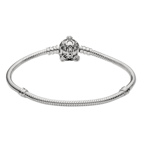 Brazalete en plata Moments Calabaza de Cenicienta Disney
