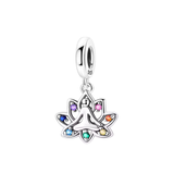 Cargar imagen en la galería, Charm Flor De Loto Meditación