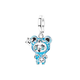 Cargar imagen en la galería, Charm Oso Estilo Labubu Azul