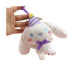 Cargar imagen en la galería, Peluche Llavero Cinnamoroll Gorro Cumpleaños Morado