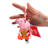 Cargar imagen en la galería, Llavero Peluche Peppa Pig Con Oso