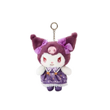 Cargar imagen en la galería, Llavero Kuromi Vestido Estrellas