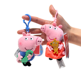 Cargar imagen en la galería, Llavero Peluche Peppa Pig Con Oso