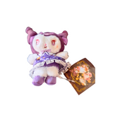 Cargar imagen en la galería, Llavero Kuromi Vestido Estrellas