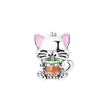 Cargar imagen en la galería, Charm Gato Con Boba Tea