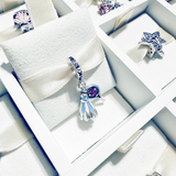 Cargar imagen en la galería, Charm Raqueta De Tenis Con Corazón Y Gallito