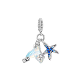 Cargar imagen en la galería, Charm Estrella De Mar Y Cola De Sirena