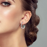 Cargar imagen en la galería, Aretes Arracadas Trébol Y Herradura