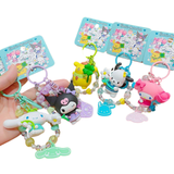Cargar imagen en la galería, Llavero Pochacco Con Strap Con Flores
