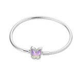 Cargar imagen en la galería, Brazalete Mariposa Cristal Degradado