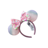 Cargar imagen en la galería, Diadema Orejas Minnie Mouse Rosa Con Azul