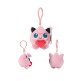 Cargar imagen en la galería, Peluche Llavero Jigglypuff Pokemón Con Corazón Rosa