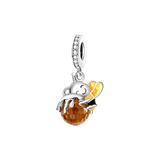 Cargar imagen en la galería, Charm Abeja Feliz Con Cristal