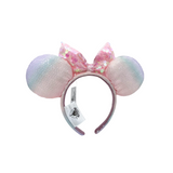 Cargar imagen en la galería, Diadema Orejas Minnie Mouse Rosa Con Azul