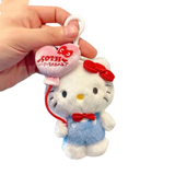 Cargar imagen en la galería, Llavero Peluche Hello Kitty 50 Aniversario Sanrio