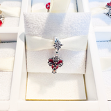 Cargar imagen en la galería, Charm Corazón Con Cruz Barroca