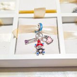 Cargar imagen en la galería, Charm Osito, Segurito Y Corazón Bebé