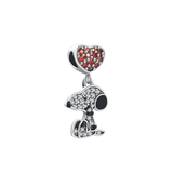 Cargar imagen en la galería, Charm Snoopy Corazón Rojo