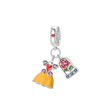 Cargar imagen en la galería, Charm Vestido Y Rosa