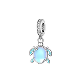 Cargar imagen en la galería, Charm Tortuga Azul Tornasol