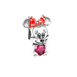 Cargar imagen en la galería, Charm Minnie Mouse Corazón Rojo