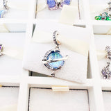 Cargar imagen en la galería, Charm Planeta Tornasol Azul