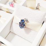 Cargar imagen en la galería, Charm Mano De Fátima Tonos Azules