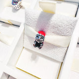 Cargar imagen en la galería, Charm Santa Claus Con Corazón Verde