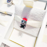 Cargar imagen en la galería, Charm Santa Claus Con Corazón Verde