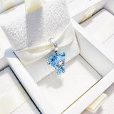 Cargar imagen en la galería, Charm Oso Estilo Labubu Azul
