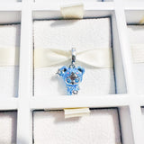Cargar imagen en la galería, Charm Oso Estilo Labubu Azul