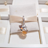 Cargar imagen en la galería, Charm Abeja Feliz Con Cristal