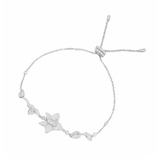 Cargar imagen en la galería, Brazalete Ajustable Flor Orquídea